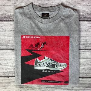 Vintage New Balance Sonic Speed Shoe Promo T-shirt